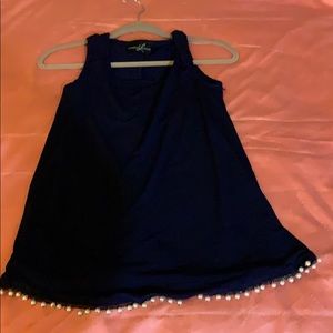 Medium size beaded top